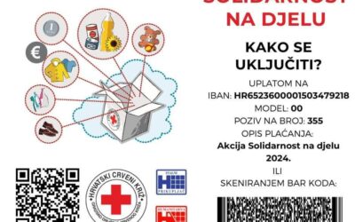 Akcija Hrvatskog crvenog križa “Solidarnost na djelu”