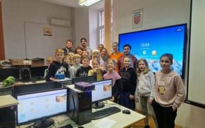 Volontiranje u našoj školi u suradnji s ACT Hrvatskom i Infobipom