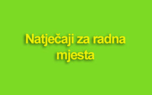 Obavijest kandidatima o rezultatima natječaja za spremačicu, razrednu nastavu, matematiku i engleski jezik