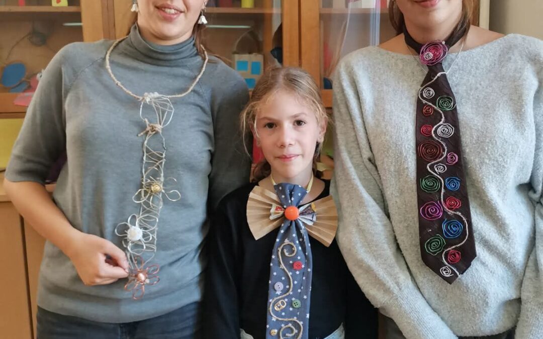 Nagrađena kravata s karakterom naše Eme :-)