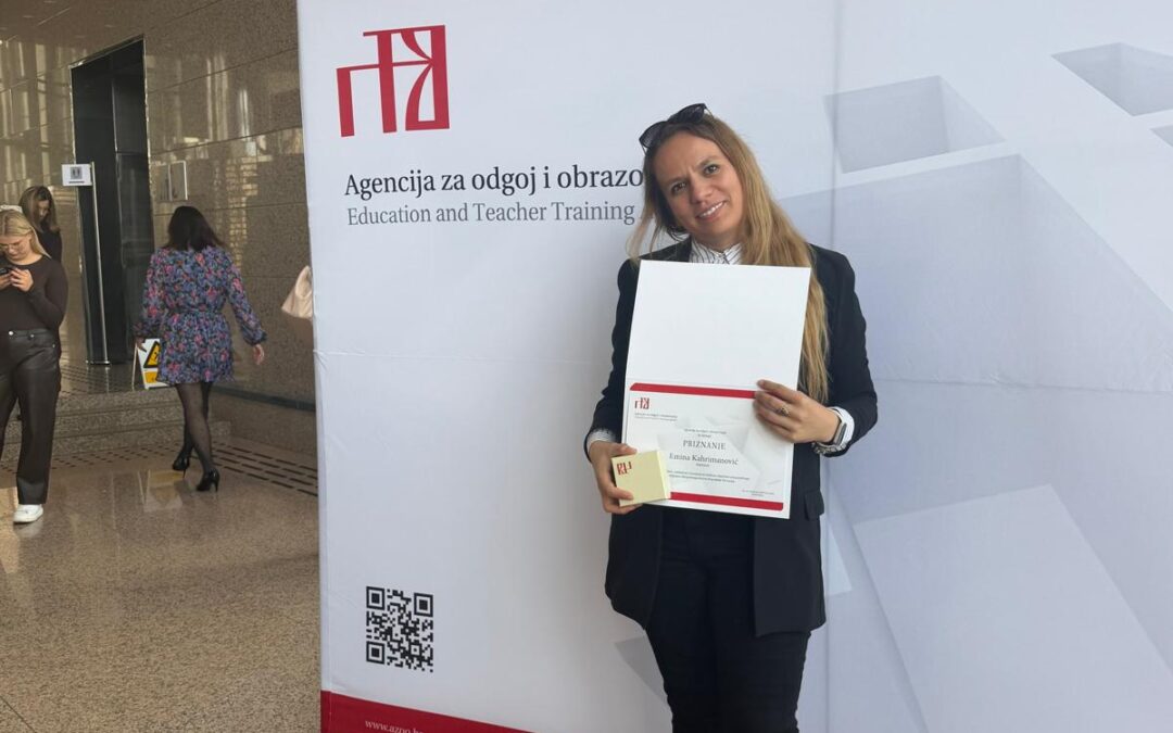 Učiteljica Emina Kahrimanović promaknuta u zvanje mentora